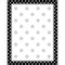 Barker Creek Black & White Dots On-Trend Organizer Set, 92/Set 4085 - alternate 3